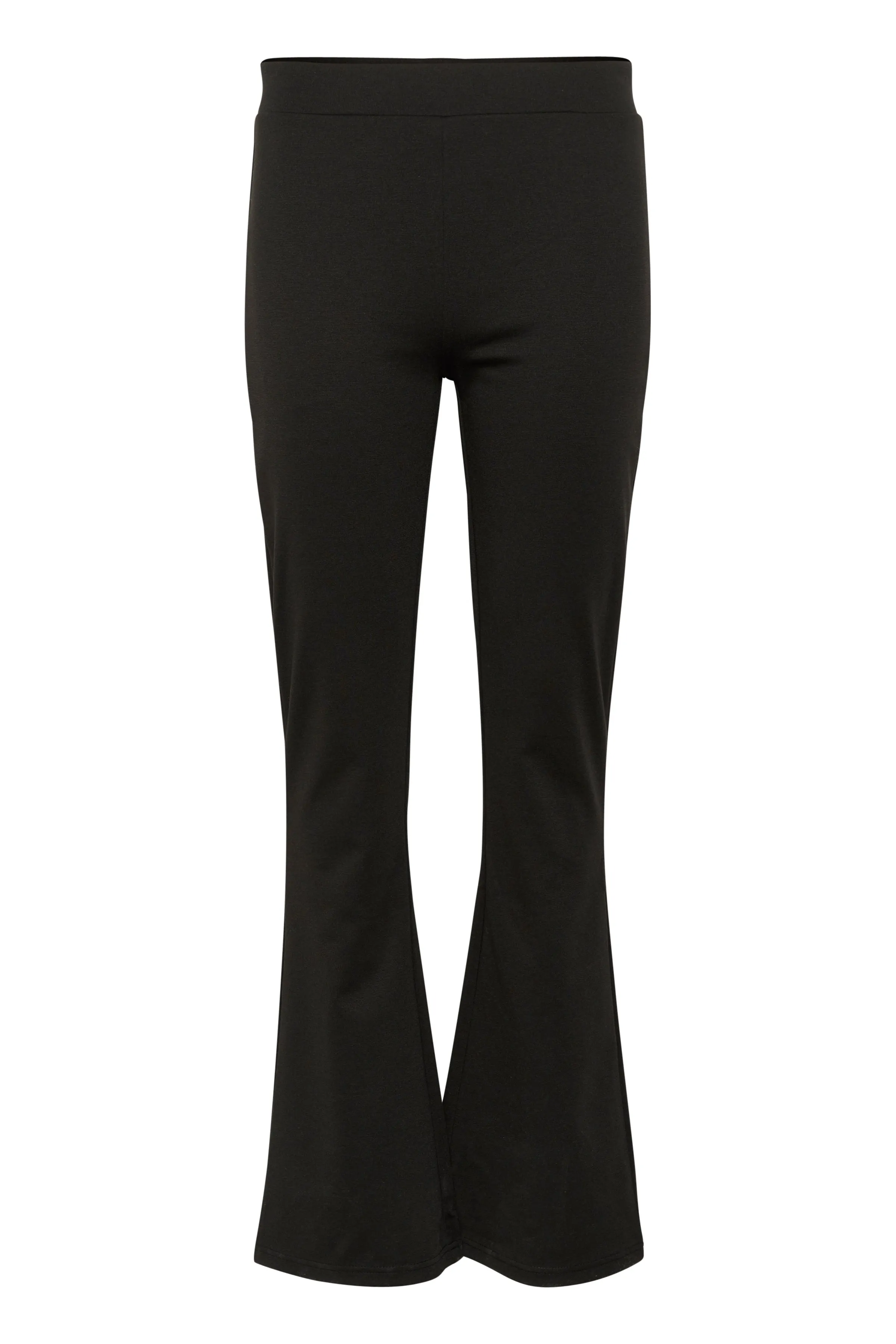 Jenny Flared Leggings - Black Deep
