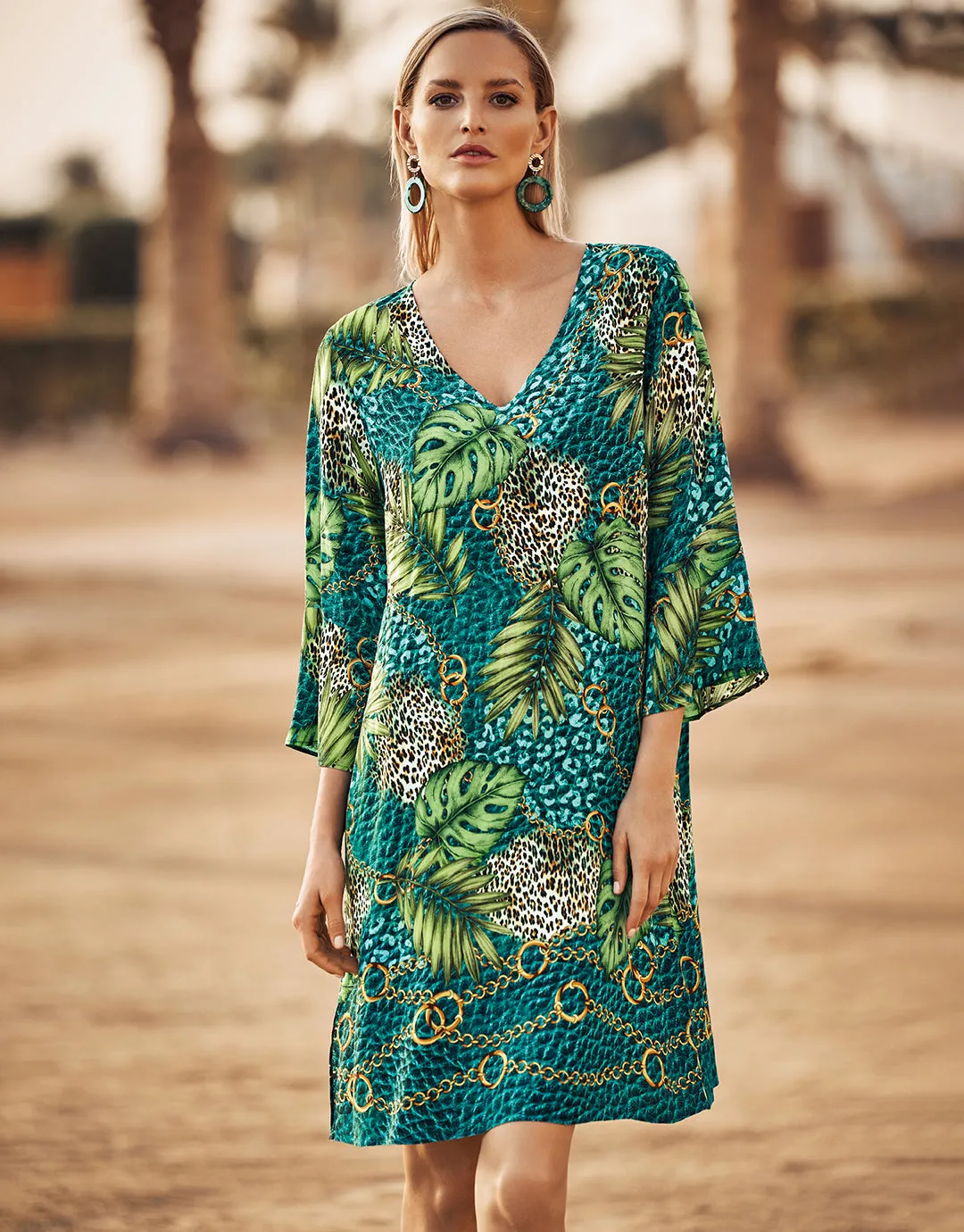 Jungle Jewels Tunic - Mangrove Forest