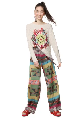 Kenmare Floral Sweater Desigual Style 19SWJF47