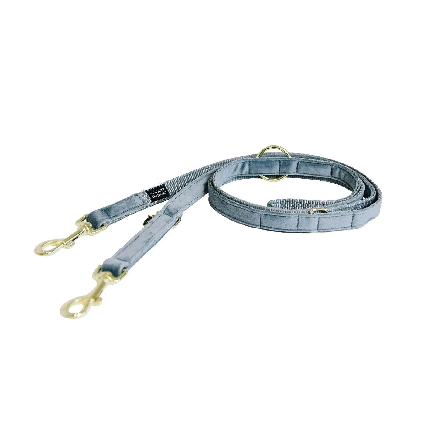 Kentucky Dogwear Velvet Dog Lead - Light Blue