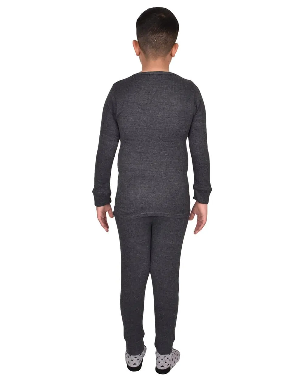 Kids Long John's Long Sleeve Thermal Underwear Set