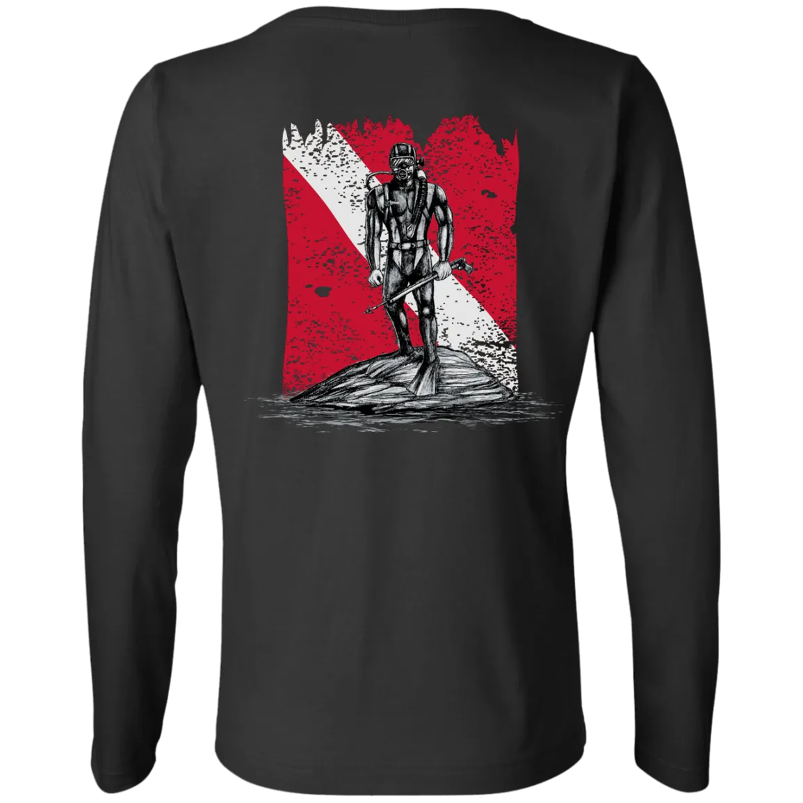 Ladies Long Sleeve Cotton TShirt