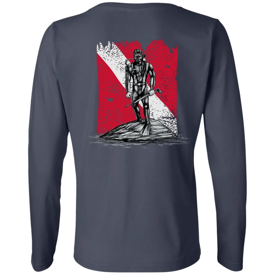 Ladies Long Sleeve Cotton TShirt