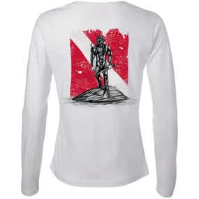 Ladies Long Sleeve Cotton TShirt