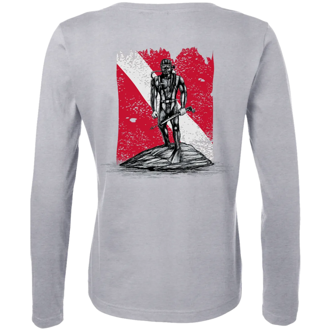 Ladies Long Sleeve Cotton TShirt