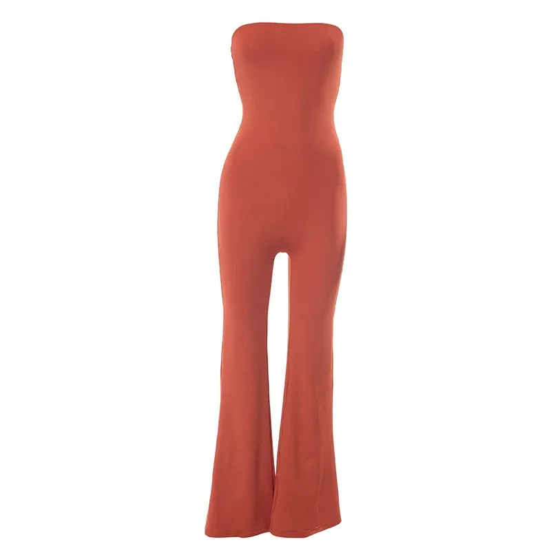 Lady Glams Office Lady Flared Pants Bodysuit: A Sleek and Stylish Statement