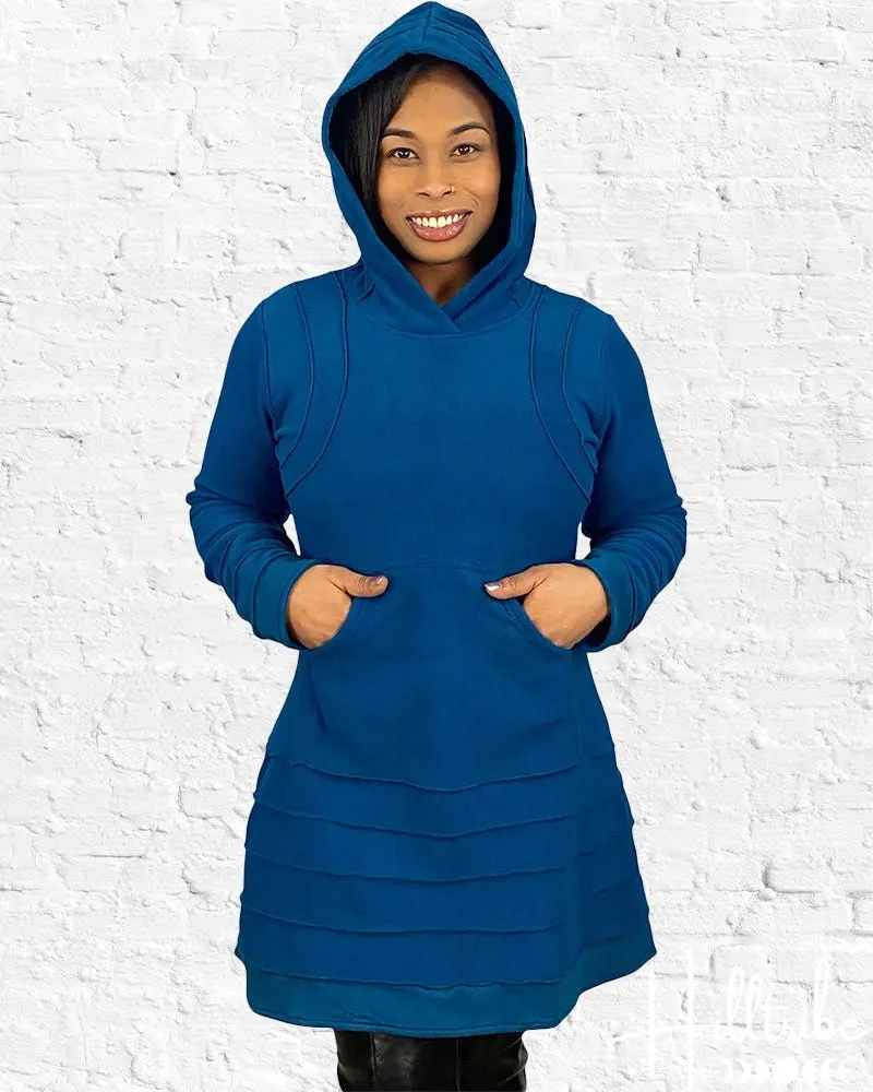 Laya Fleece Tunic Teal