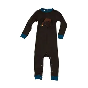 LazyOne Boys Pasture Bedtime Infant Sleepsuit