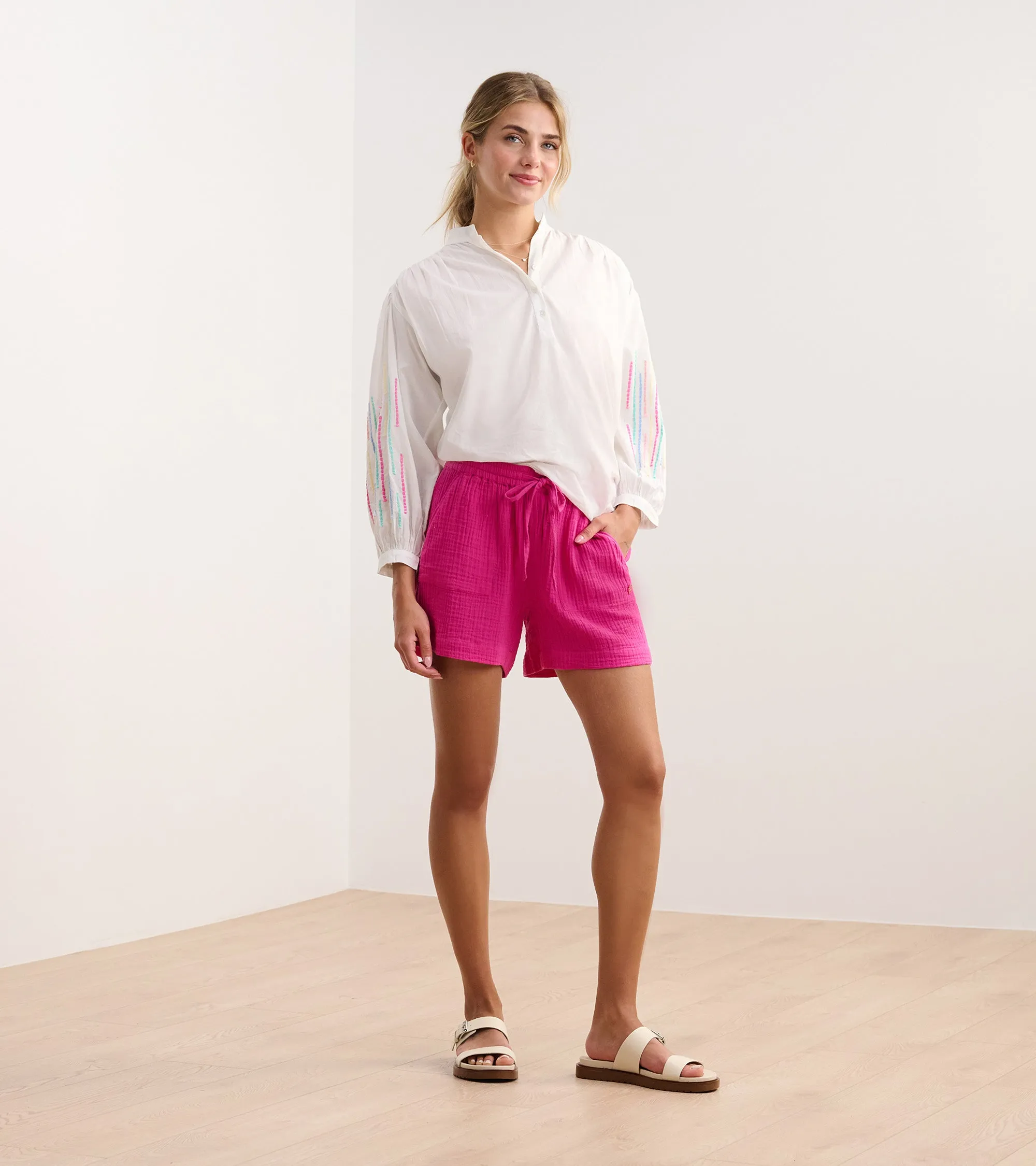 Lexi Tunic - White Gauze