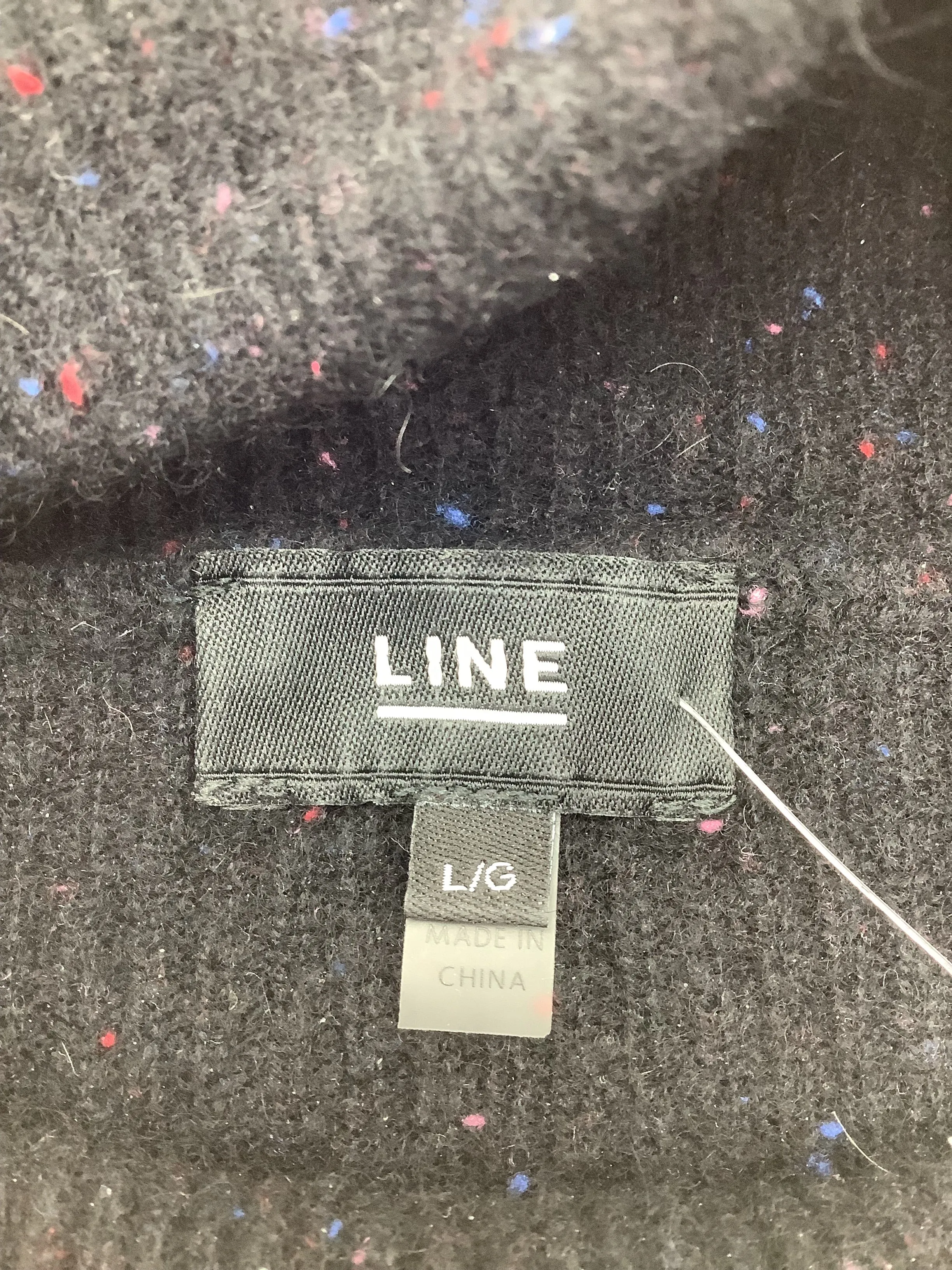Line Cashmere Turtleneck Sweater Black Size: L
