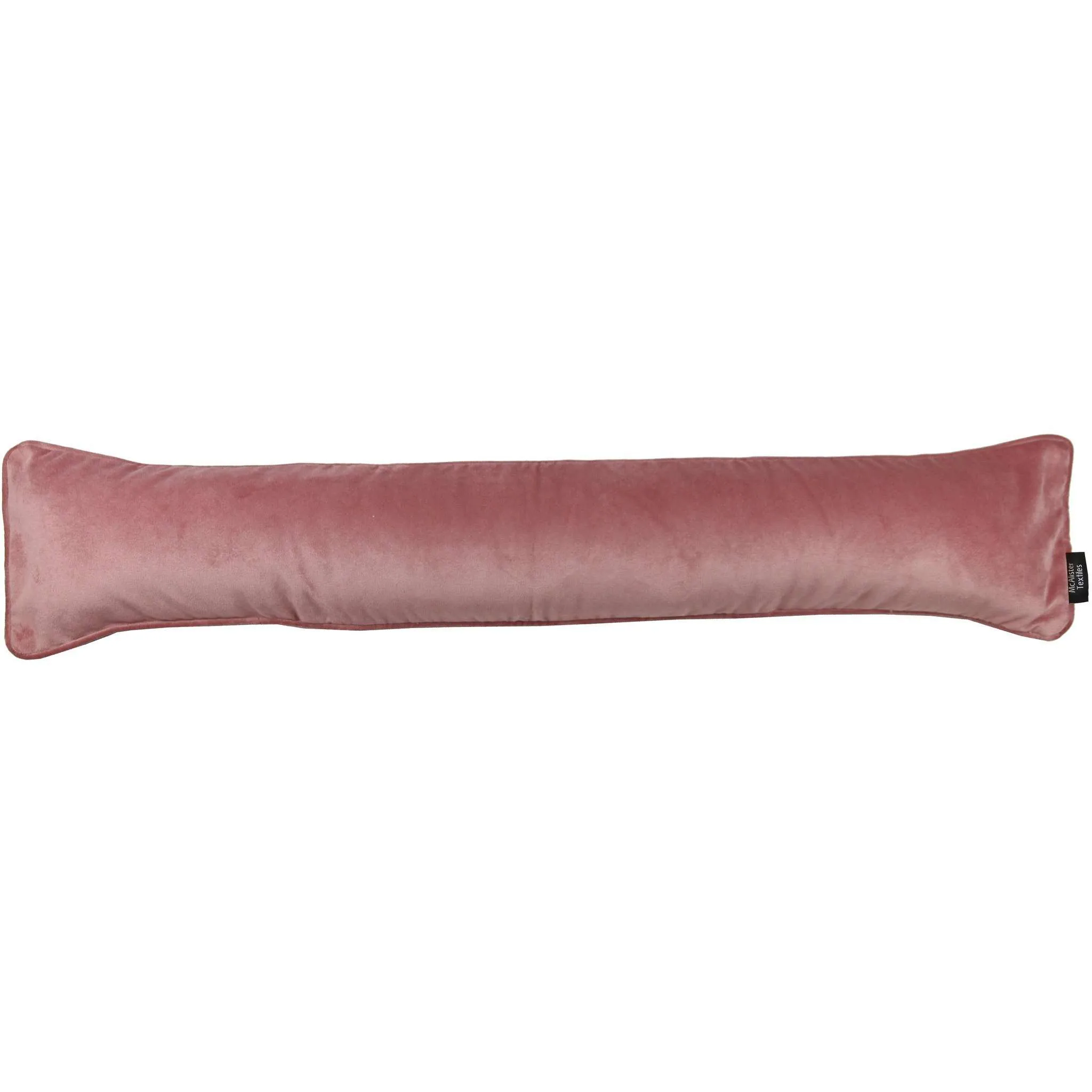 Matt Blush Pink Velvet Draught Excluder