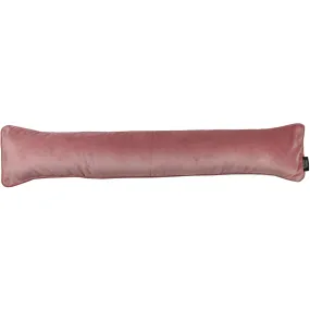 Matt Blush Pink Velvet Draught Excluder