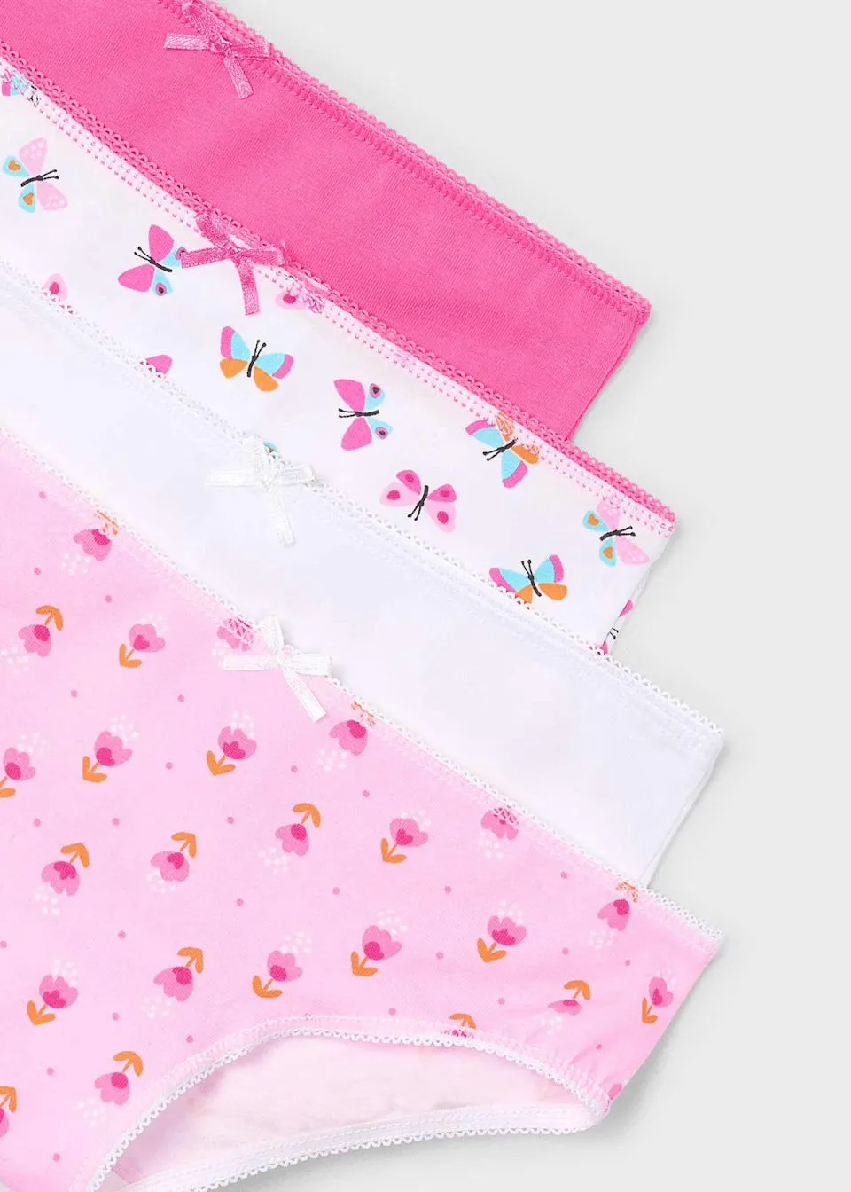 Mayoral Girls 4 Pack Underwear Set 10901 Pink