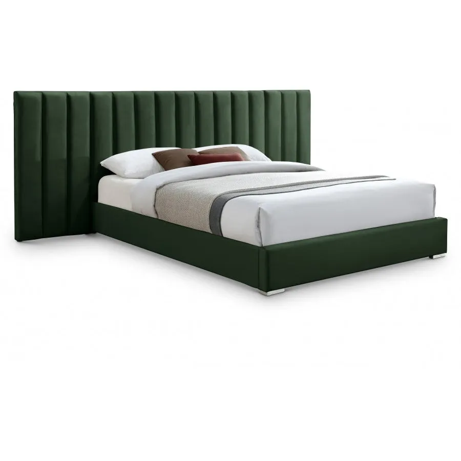 Meridian Furniture Pablo Velvet Bed