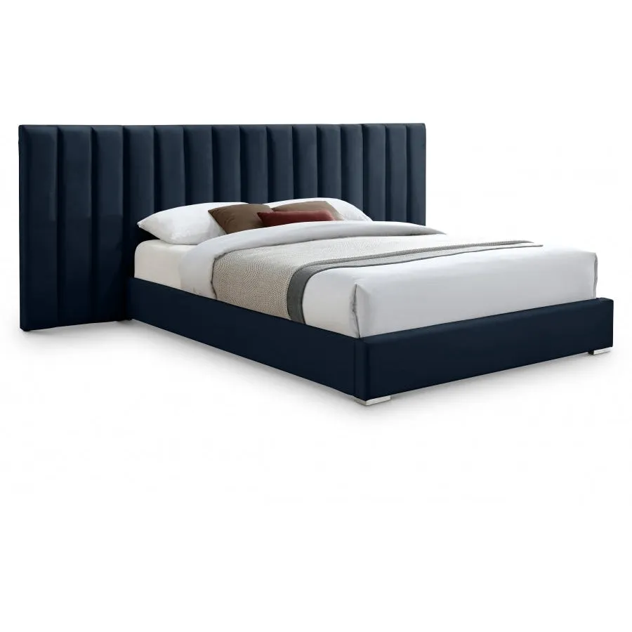 Meridian Furniture Pablo Velvet Bed