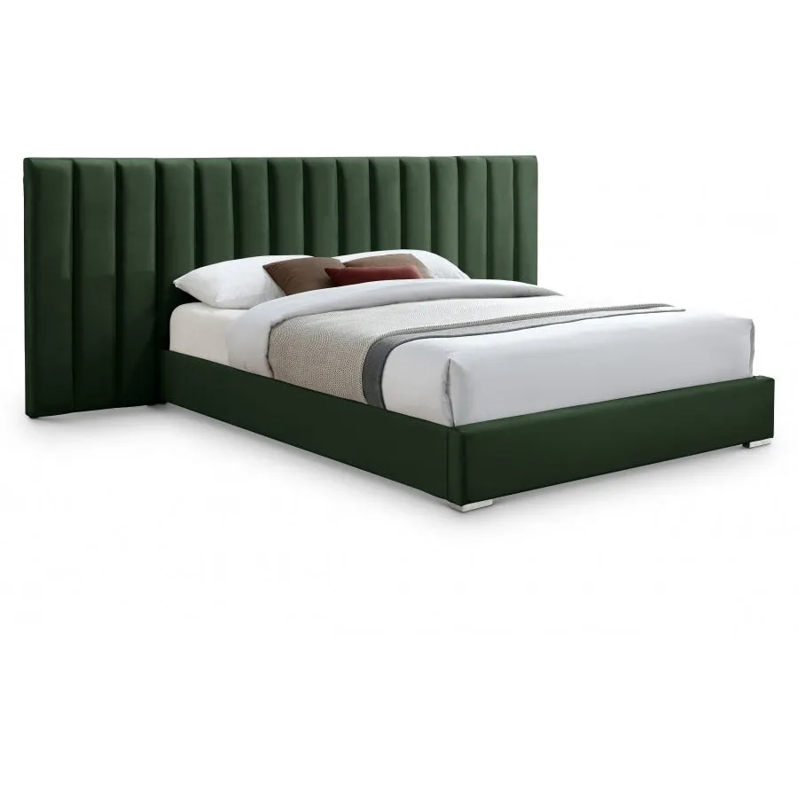 Meridian Furniture Pablo Velvet Bed