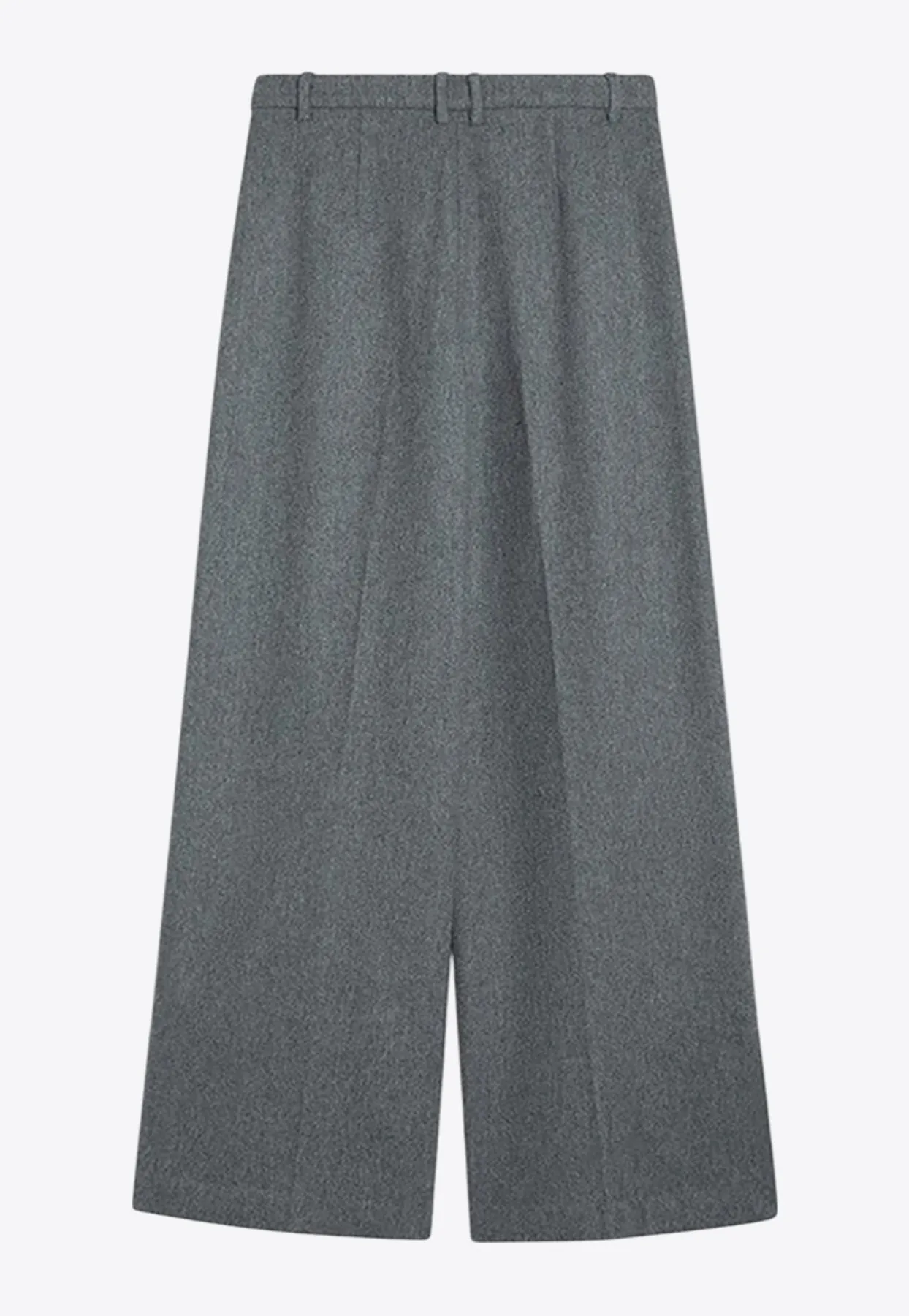 Mille Wool-Blend Wide-Leg Pants
