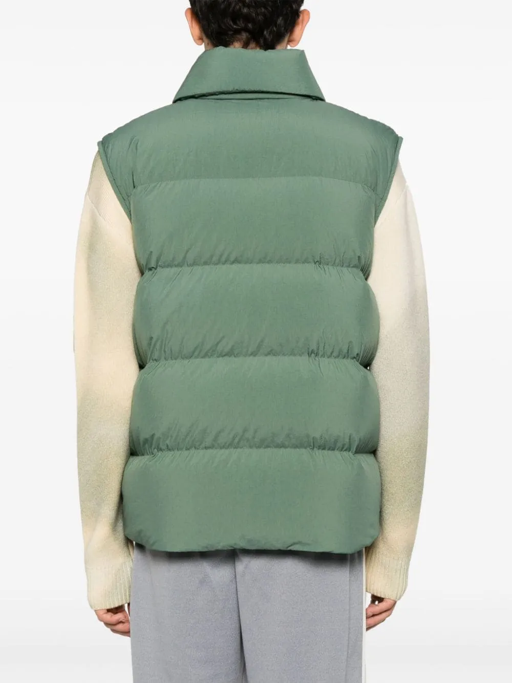 MONCLER GENIUS X 8 MONCLER PALM ANGELS Rodmar Down Gilet Green