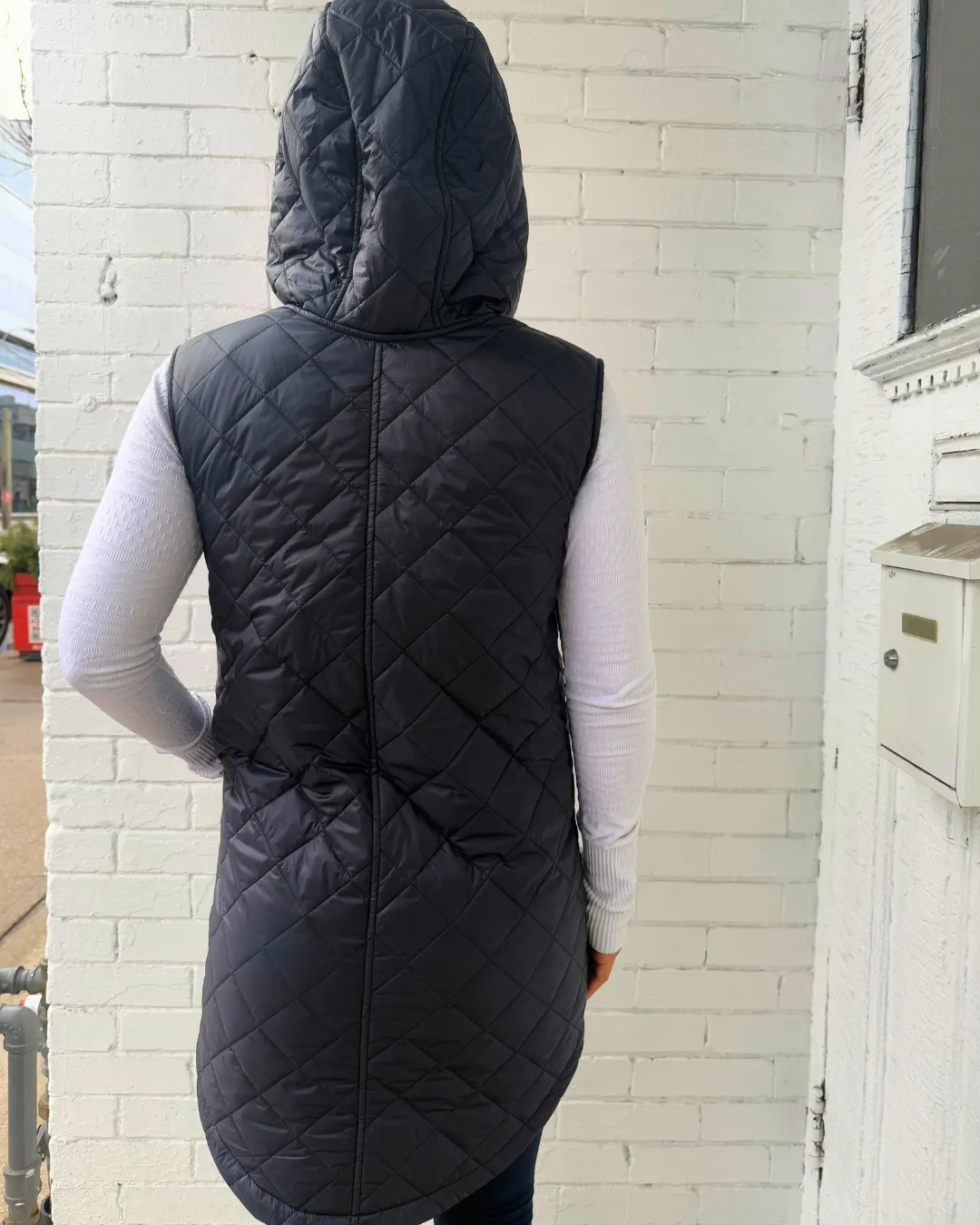 New Original Full Zip Hooded Vest