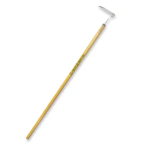 Nisaku NEJIRI Japanese Stainless Steel Long Handle Hoe, 4.5-Inch Blade