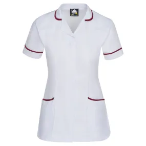 ORN Florence Classic Tunic White/Maroon - 8600