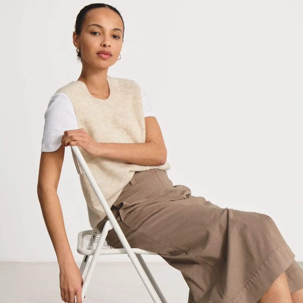 Part Two PimiraPW Waistcoat In Birch Melange