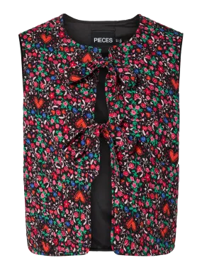 PCSARIA Otw Gilet - Black