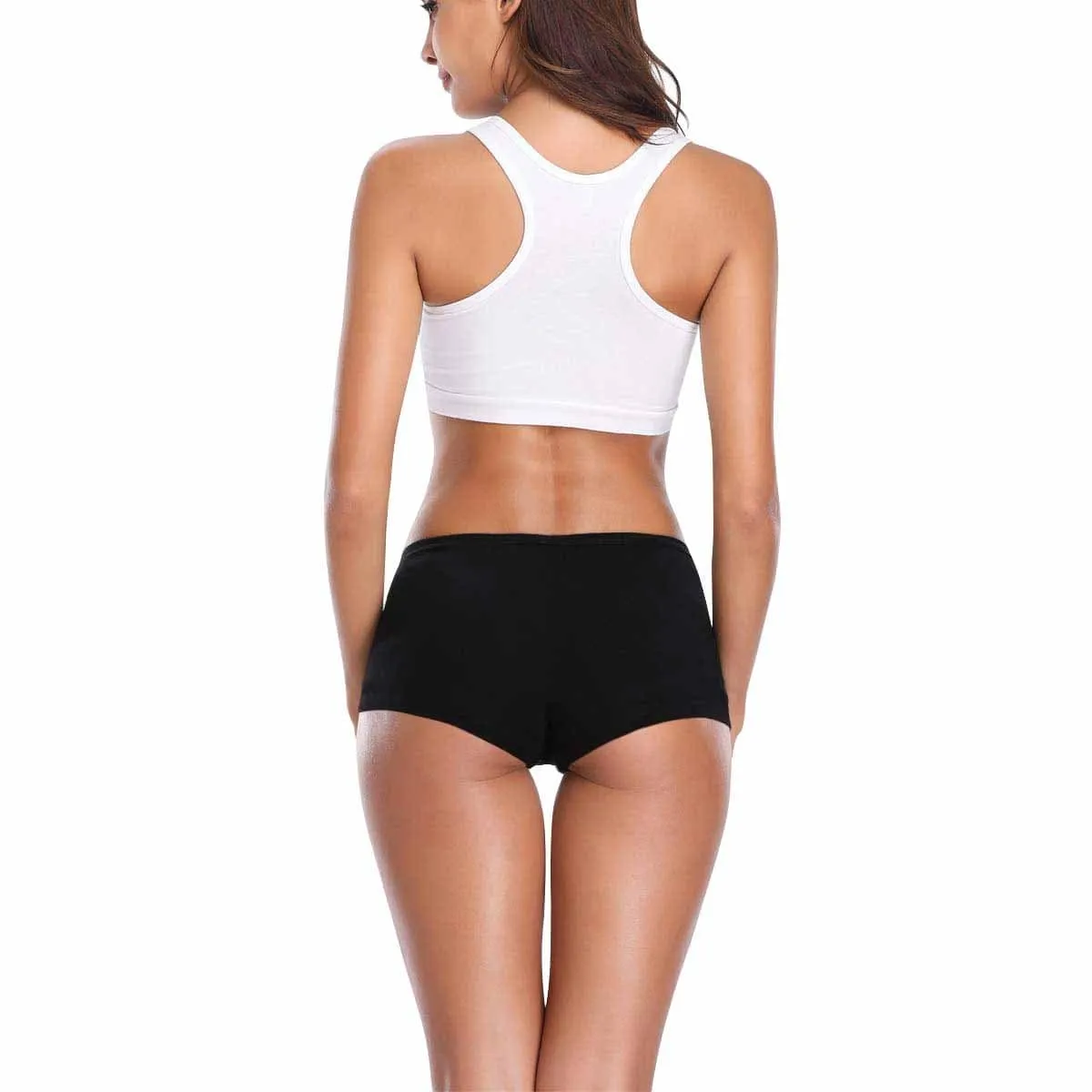 Personalized Face Underwear for Her Custom Licked Women's Boyshort Panties Funny Lovers Gift