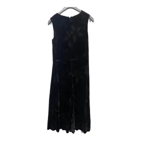 Poetry Brown Silk Velvet Dress lined UK Size 10