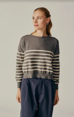 POLLY STRIPE SWEATER