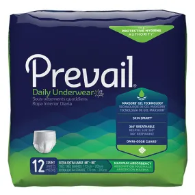 Prevail Super Plus/Maximum Daily Adult Incontinence Pullup Diaper