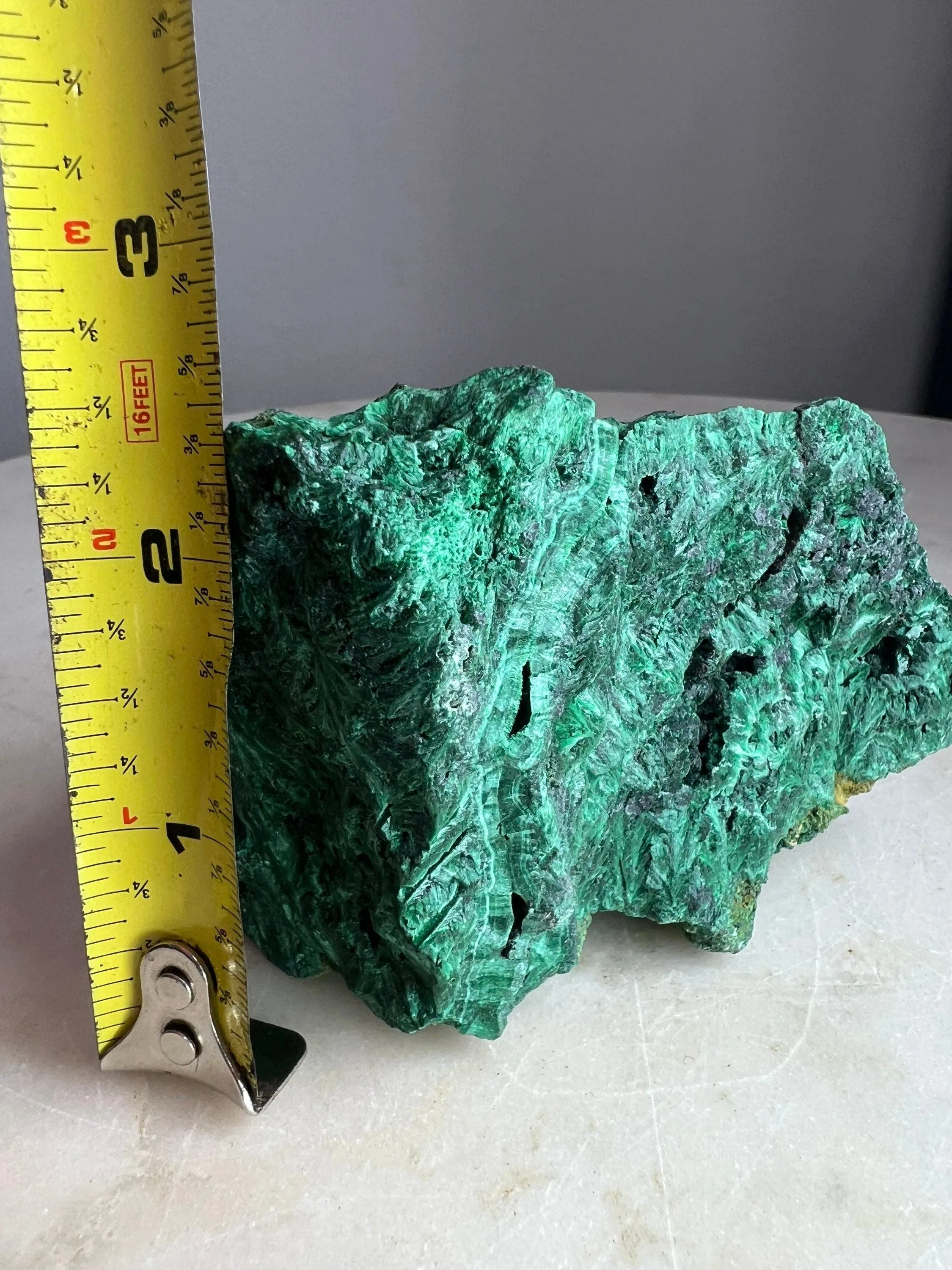 Raw malachite cluster 1 pound 2oz