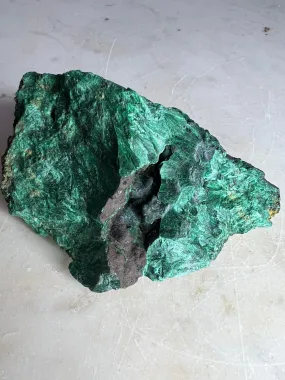 Rough natural malachite 432grams