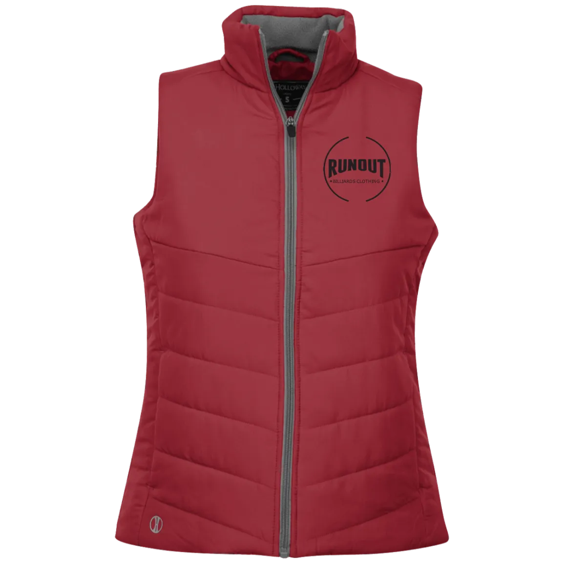 Runout Billiards Clothing - Holloway Ladies' Quilted Vest