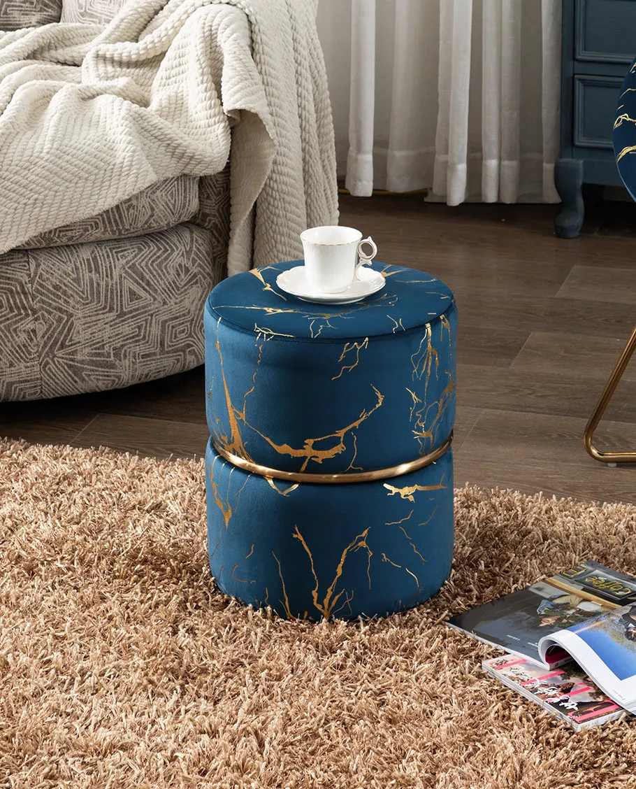 Santa Clarita Hot Stamping Pattern Ottoman