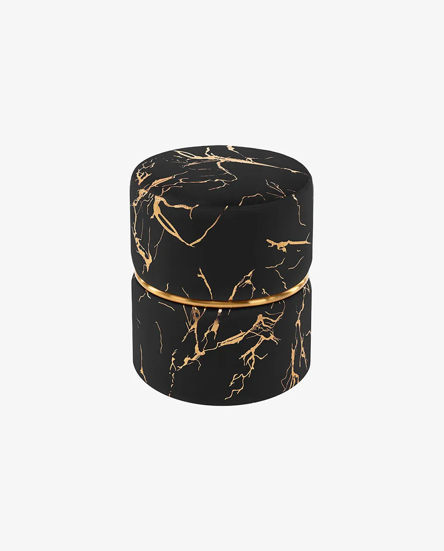 Santa Clarita Hot Stamping Pattern Ottoman