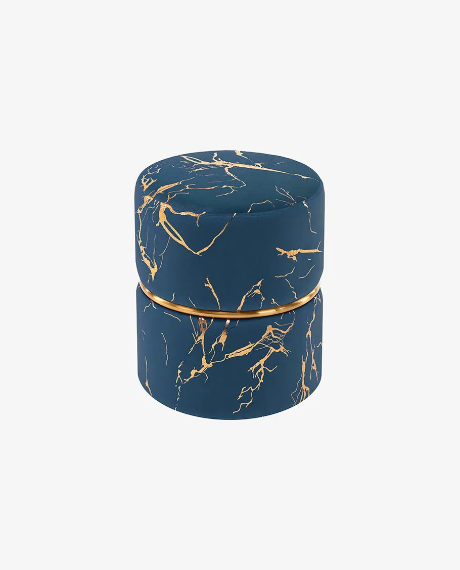 Santa Clarita Hot Stamping Pattern Ottoman
