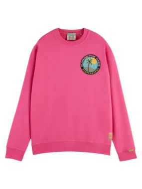 Scotch&Soda Seasonal Sweater In Flame (166514)