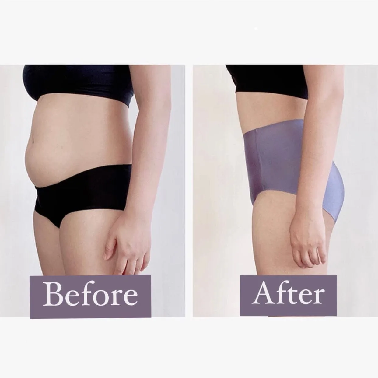 Seamless High Waisted Firm Tummy Control Knickers Underwear