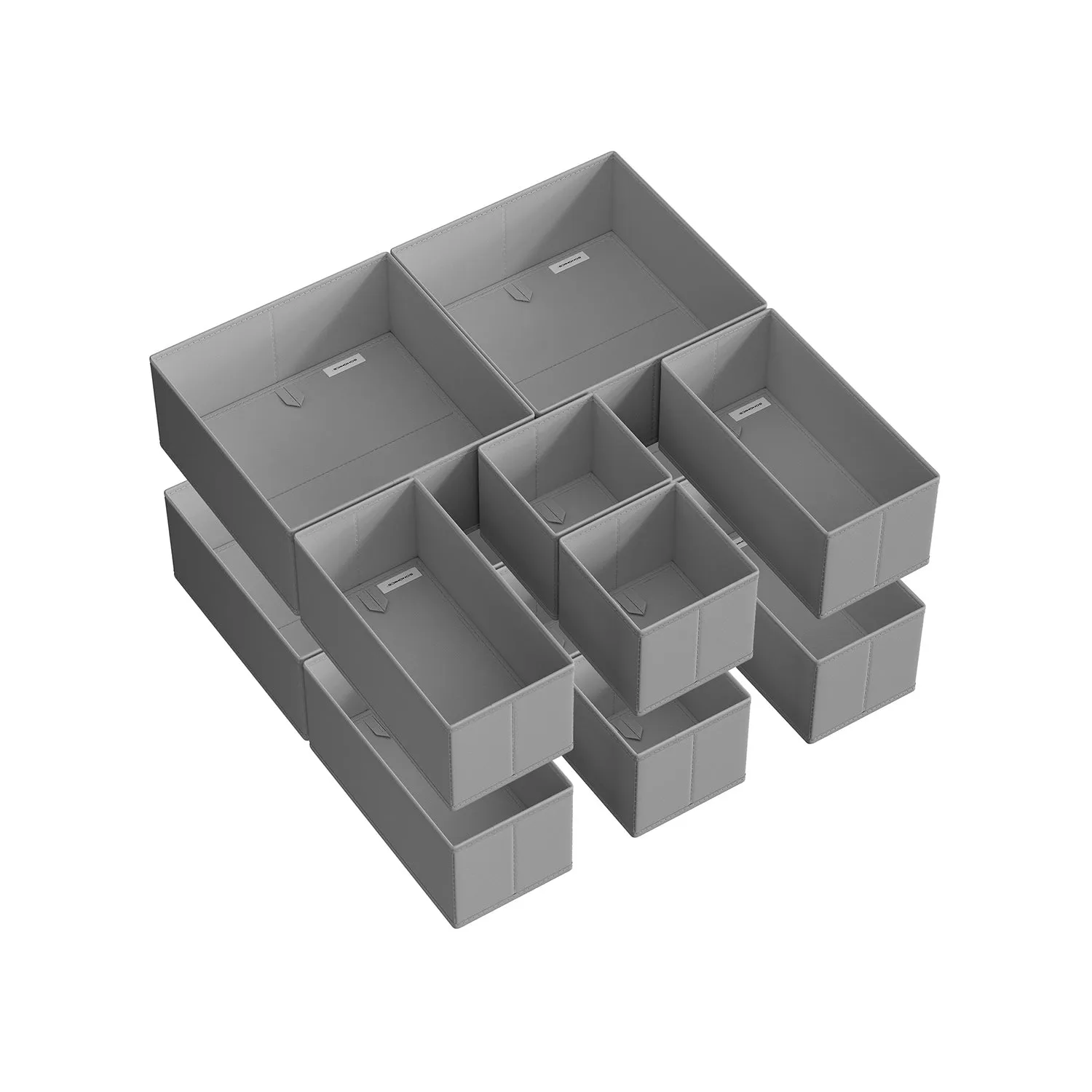 Set of 6 Foldable Drawer Organizer & Divider