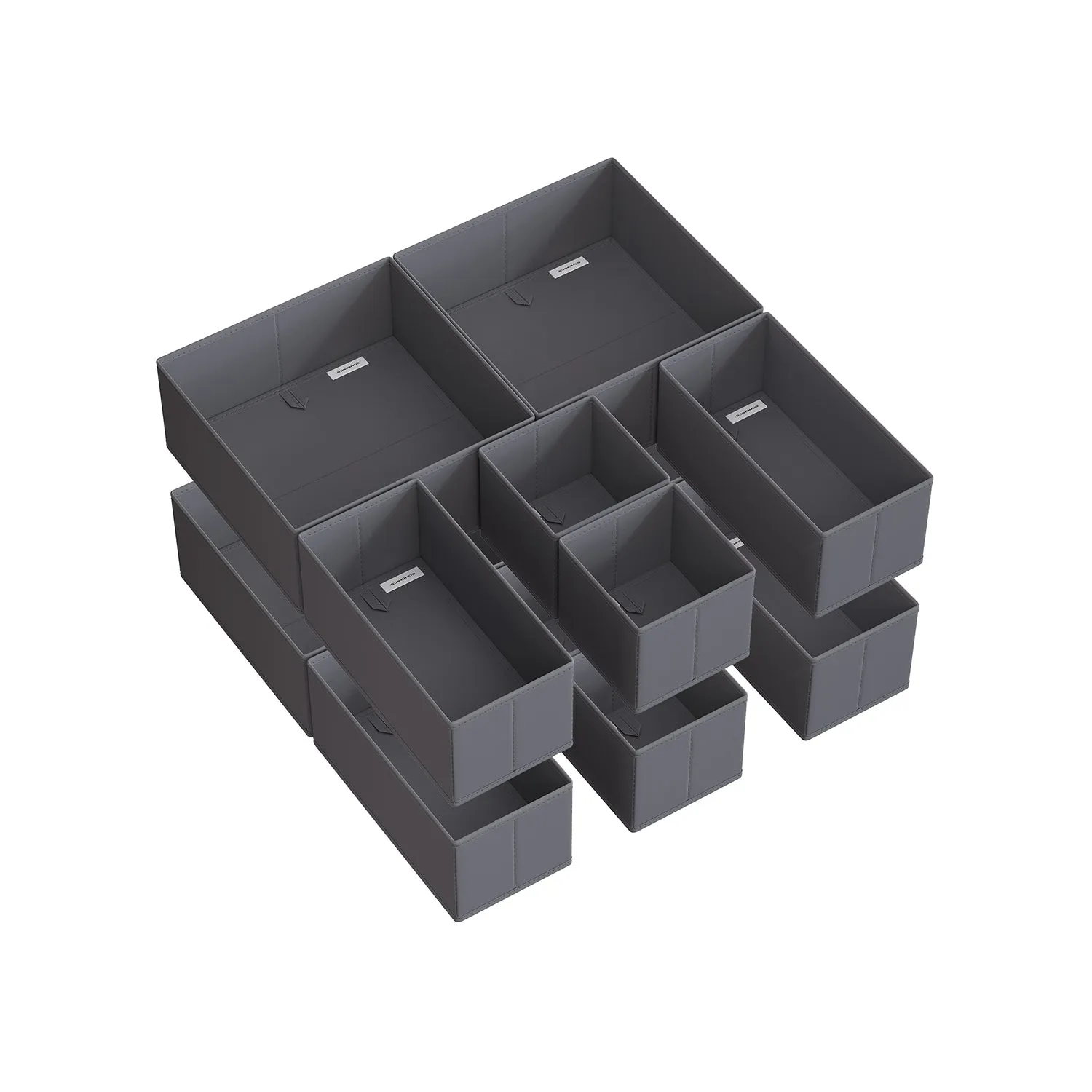 Set of 6 Foldable Drawer Organizer & Divider