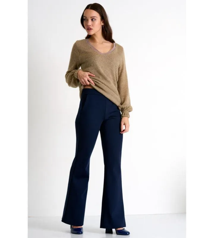 Shan Sofia 3D Jersey Flare Pant