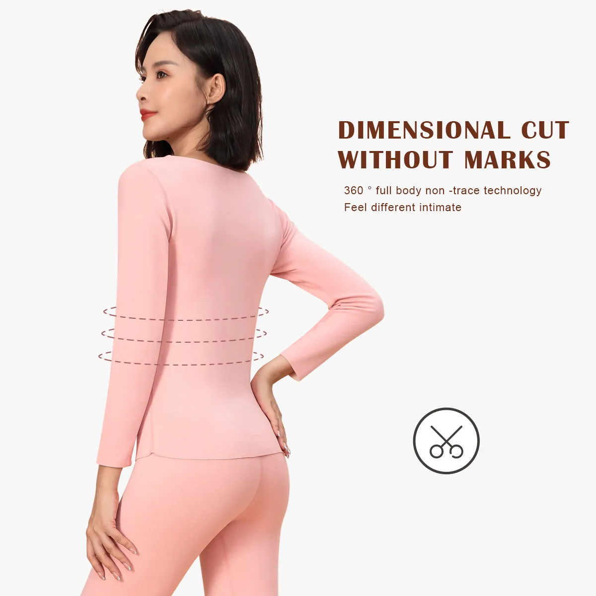 Sidiou Group Winter Basic Bottoming Shirt Seamless Long Johns For Women Men Breathable Slim Elasticity Thermal Underwear Set