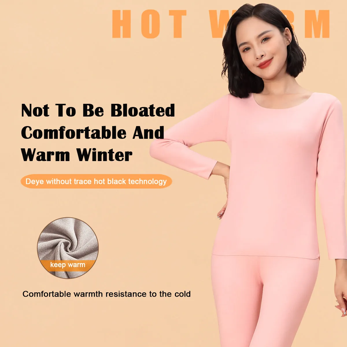 Sidiou Group Winter Basic Bottoming Shirt Seamless Long Johns For Women Men Breathable Slim Elasticity Thermal Underwear Set