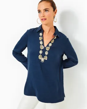 Simona Tunic, Low Tide Navy