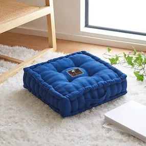 Square Shape Floor Pillow Comfort for Seating With Handle (Pack of 1)