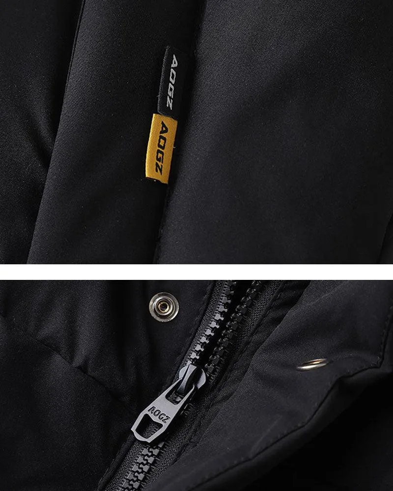 Streetwear Winter Black Vest