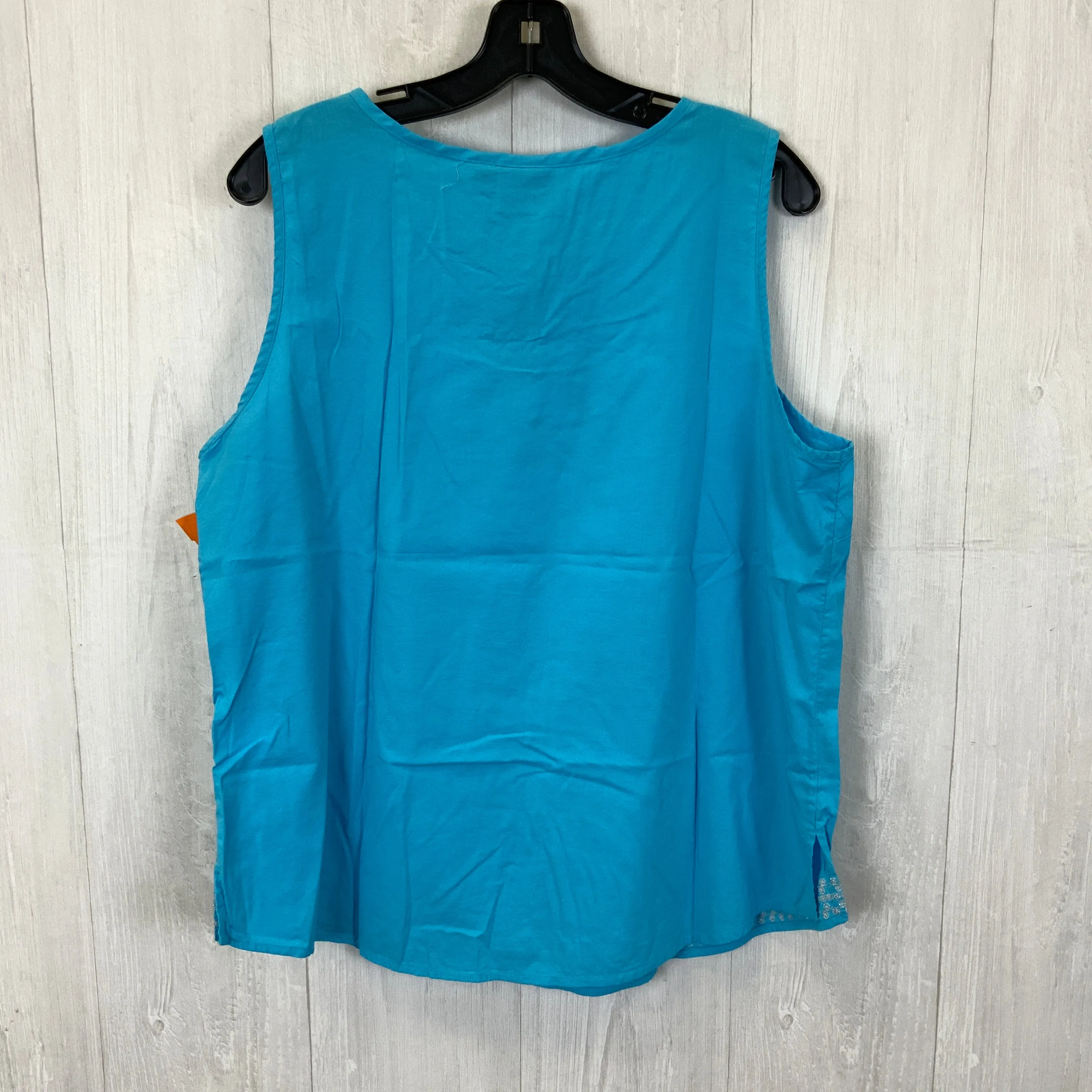 Tank Top By St Johns Bay In Blue, Size:Xl