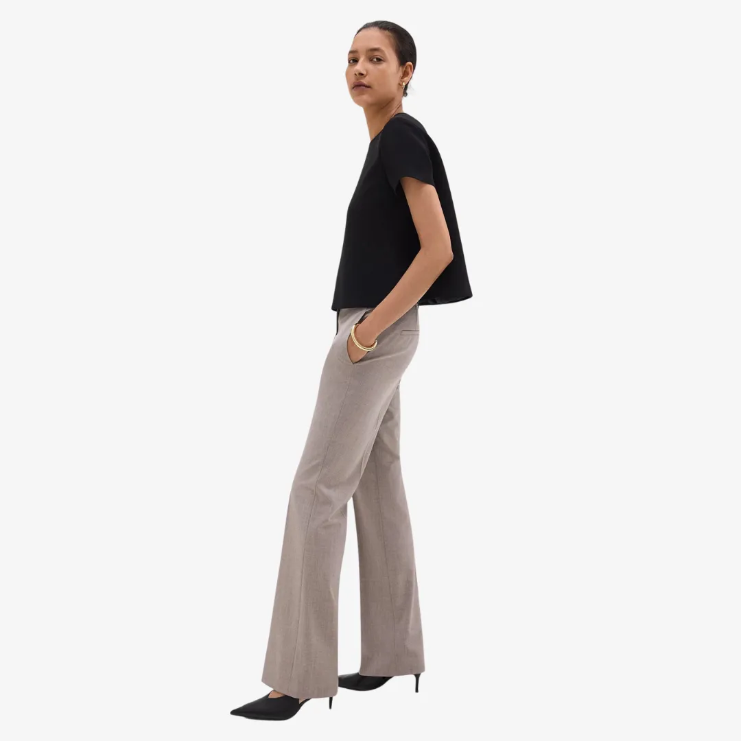 THEORY FLARED PANTS