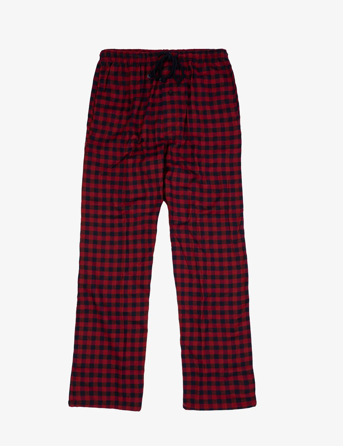 THERMAL TOP AND FLANNEL PANT SET